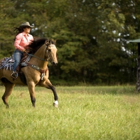 Cowgirl Riding