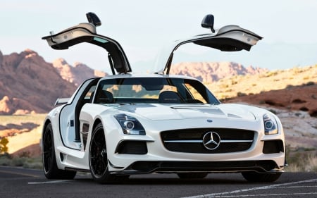 2013 Mercedes Benz Gull Wing SLS AMG - Cars, 2013, Gull Wing, Mercedes