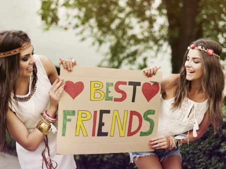 Best Friends - friends, bohochic, models, ladies