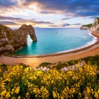 Durdle Door, Sea Arch, Dorset, England
