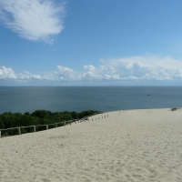 The Great Dunes in Nida, Neringa