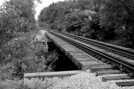 Vintage Rail - vintage rail, trains, railroad, railroad tracks