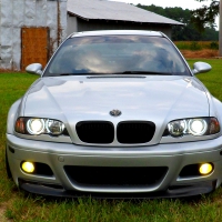 BMW E46 M3 Front End Barn Shot