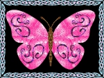 pink butterfly