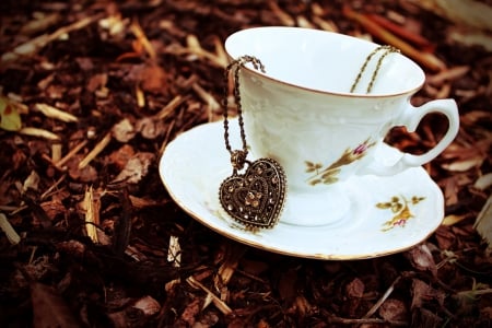 Vintage Cup - pendant, cup, photography, vintage