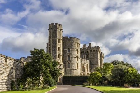 Castle - tower, castle, old, medieval