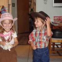 Cowgirl And Cowboy