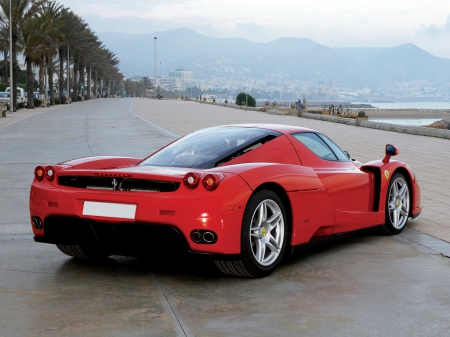 ferrari enzo - car, red, italian, ferrari