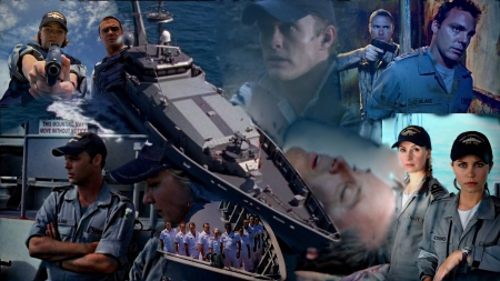 sea patrol - collage, sea, patrol, boat