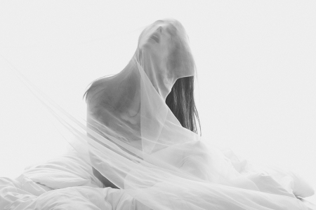 photography by florian sommet - veil, black, white, photography, bw, great, florian sommet