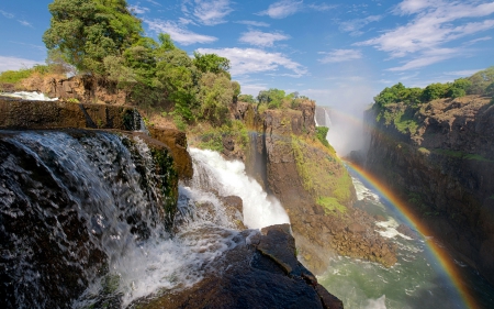 WATERFALLS RAINBOW - prime portal, wallpapers up, sema show, socal customs