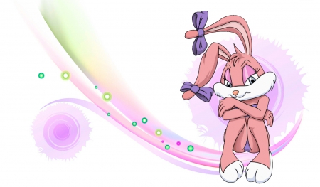 Just Babs - rabbit, cartoons, babs bunny, furry, tv series, tiny toon adventures, cute