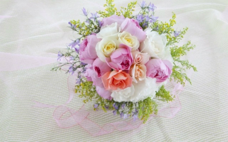 Elegant Flowers - flowers, bouquet, petals, bloom