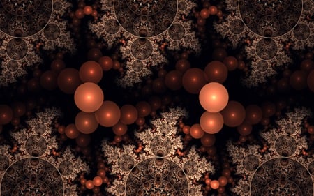 Dreaming of coffee - fractal, coffee, abstract, brown, wallpaper, dreaming