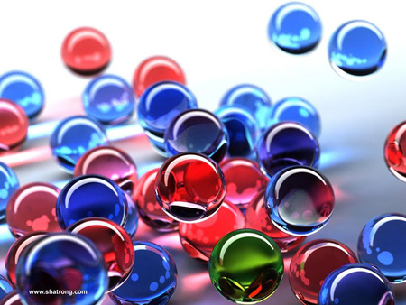 Colorful bubbles - bubbles, colorful