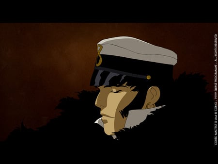 Corto Maltese - cartoon, hugo pratt, colored, comic, cartoons, cool, france, comics, corto, bd, adventures, pratt, corto maltese