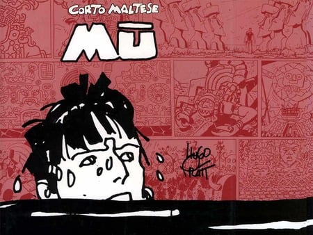 Corto Maltese - red, pratt, adventures, bd, corto maltese, cool, comic, comics, france, corto, cartoon, cartoons, colored, hugo pratt