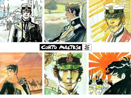 Corto Maltese - corto maltese, comics, bd, pratt, cartoon, hugo pratt, cool, comic, colored, adventures, cartoons, corto, france