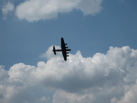 ww2 lancaster bomber - raf, ww2, bomber, lancaster