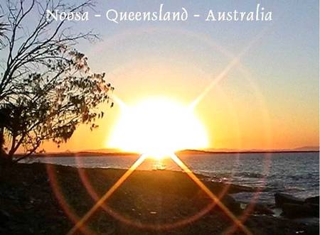 Noosa Sunset - sunset, noosa, beach