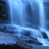 Blue Waterfall