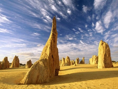 The Pinnacles - western australia, desert, sand, the pinnacles