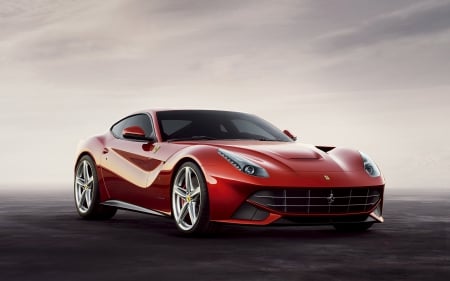 ferrari f12 berlinetta - berlinetta, red, italian, ferrari