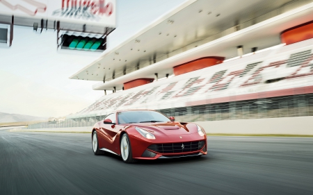 ferari f12 berlinetta - italian, berlinetta, red, ferrari