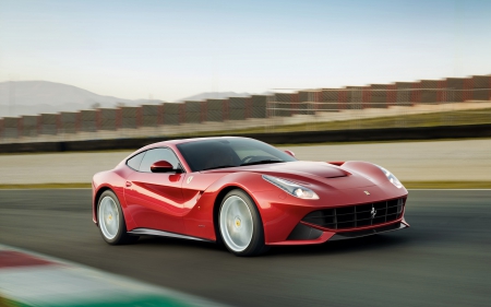 ferrari f12 berlinetta - berlinetta, red, italian, ferrari