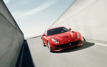 ferrari f12 berlinetta - berlinetta, red, italian, ferrari