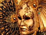 Golden mask