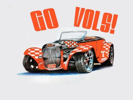 Beat Missouri! - volunteers, sports, fun, cars, Tennessee, UT, style, hot rod, Smokey, college football, Vols, University