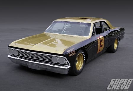 chevelle-67 - race, 1967, nice, hd, chevelle, chevrolet, car