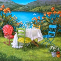 â˜…Table for Four at Lakeâ˜…