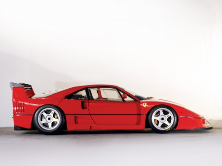 ferrari f40 lm - italian, red, f40, ferrari