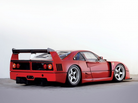 ferrari f40 lm - italian, red, f40, ferrari