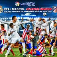 REAL MADRID vs ATLETICO MADRID WALLPAPER