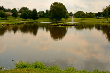 Lake Tranquility - pond, lake tranquility, reflections, summer pond, scenic lake, desires, relaxation