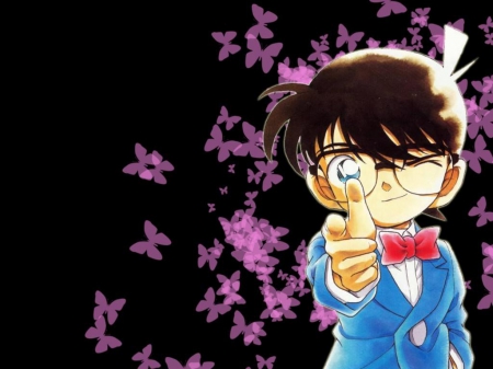 Detective Conan - butterfly, conan edogawa, detective conan, chou