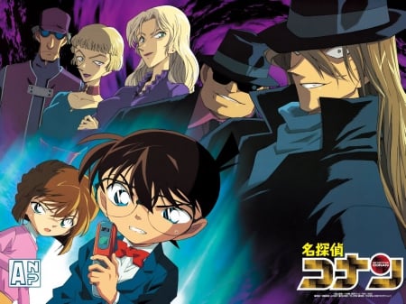 Detective Conan - Detective Conan, Cell Phone, Conan Edogawa, Black Organization, Habara Ai