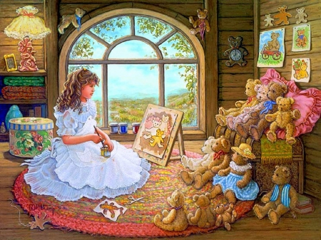 ★Jenny Paints Her Bear's★