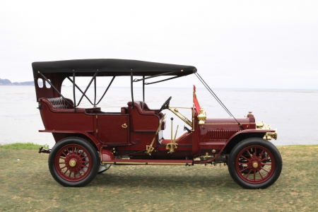 1908-Daimler-TC48-Roi-des-Belges - daimler, 1908, classic, spokes