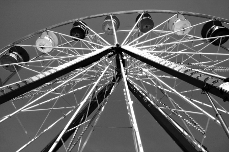 Ferris Wheel Fun - ferris wheel, ferris wheel fun, fun park fun, fun park, amusement park