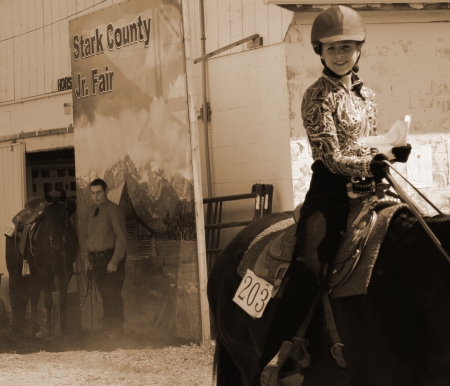 A lady and her horse - female jockey, horse, cowgirl, jockey, a lady and her horse