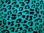 Blue Leopard Print