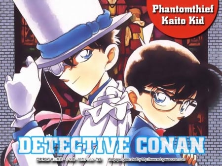 Detective Conan - male, megane, kaito kid, duo, conan edogawa, detective conan