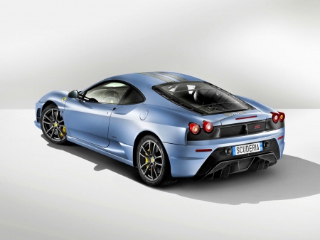 ferrari 430 scuderia - blue, italian, scuderia, ferrari