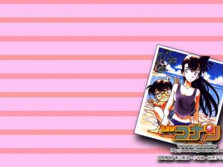 Detective Conan - Cute, Detective Conan, Female, Conan Edogawa, Ran Mouri, Male