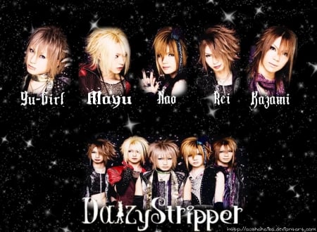 DaizyStripper - Kagami, Mayu, Nao, Yu-Girl, DaizyStripper, Band, Rei, Musicians, Male