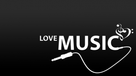 Love Music - music, plug, love, heart